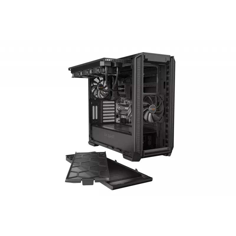 PC skriňa be quiet! Silent Base 601 Midi Tower čierna