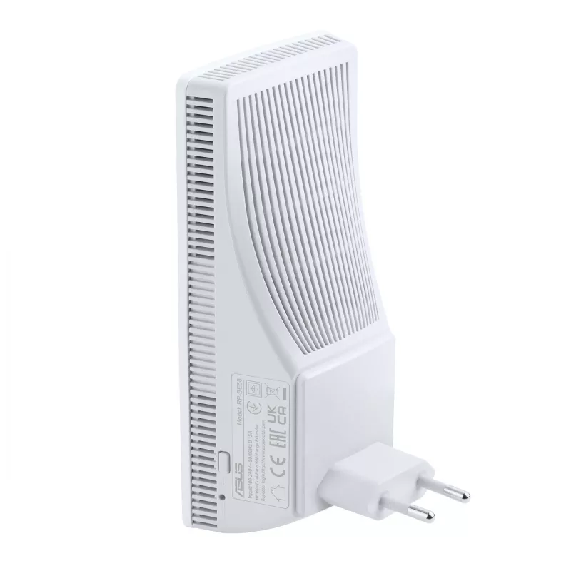 ASUS RP-BE58 dvojpásmový (2,4 GHz / 5 GHz) Wi-Fi 7 (802.11be) biely 1 interný, EU konektor