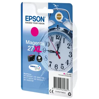 Epson budík jednoduché balenie magenta 27XL DURABrite Ultra atrament
