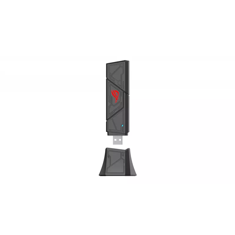 ASUS ROG USB-BE92 WiFi 7 BE6500 tri-band USB adaptér WLAN 6500 Mbit/s