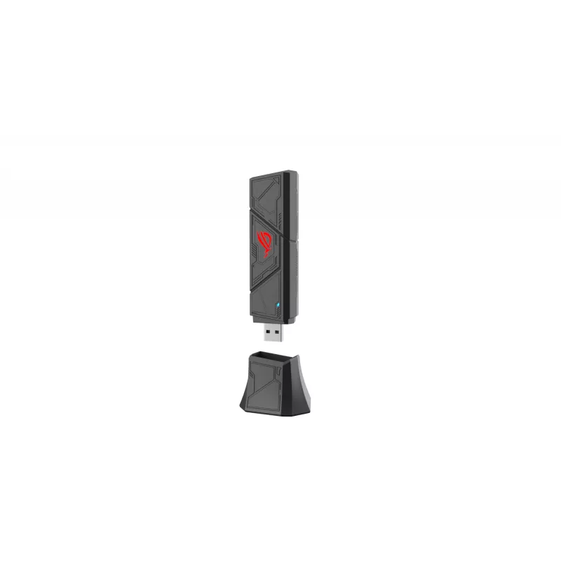 ASUS ROG USB-BE92 WiFi 7 BE6500 tri-band USB adaptér WLAN 6500 Mbit/s
