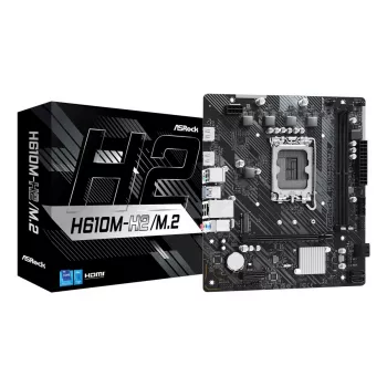 ASRock základná doska H610M-H2/M.2 LGA1700 Intel H610 2 X DDR4 2 X HDMI 2.1 TMDS kompatibilná mATX