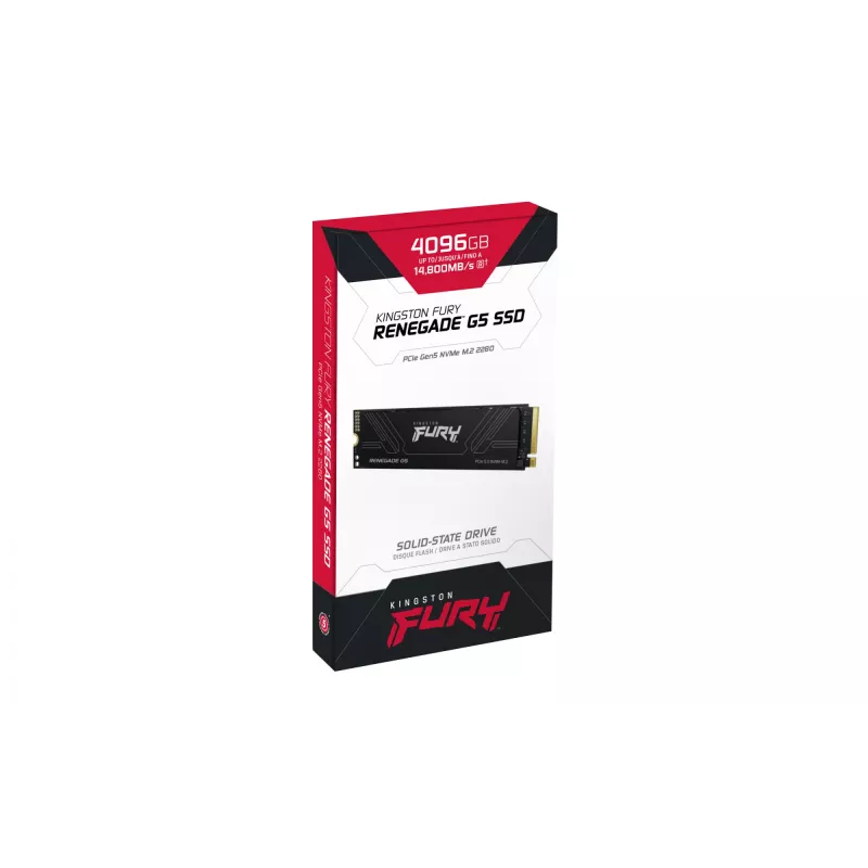 SSD disk Kingston Technology 4 TB M.2 2280 NVMe FURY RENEGADE G5