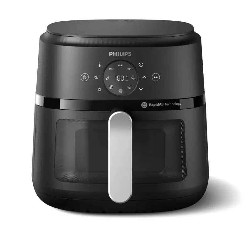 Teplovzdušná fritéza Philips NA231/00 2000 Series — 6,2 L, 1700 W, 13 programov, Rapid Air technológia s nízkym obsahom tuku