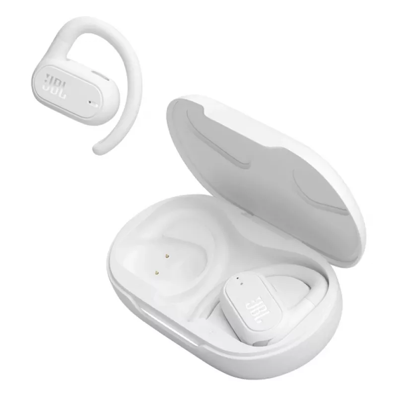 JBL Soundgear Sense slúchadlá True Wireless Stereo (TWS) ušné háčiky hovory/hudba USB Type-C Bluetooth biela