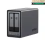 Ugreen NASync DXP2800 NAS systém 2-Bay kompaktný Intel® N N100 8 GB DDR5 0 TB UGOS Pro čierny