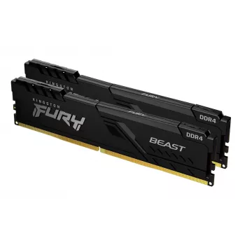 Kingston Technology FURY Beast 16 GB 3600MT/s DDR4 CL17 DIMM (sada 2) čierna