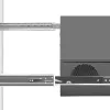 RMS05-22 strieborný oceľový rack SilverStone