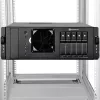 RMS05-22 strieborný oceľový rack SilverStone