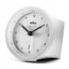 Braun BC07W-DCF kremenný budík biely