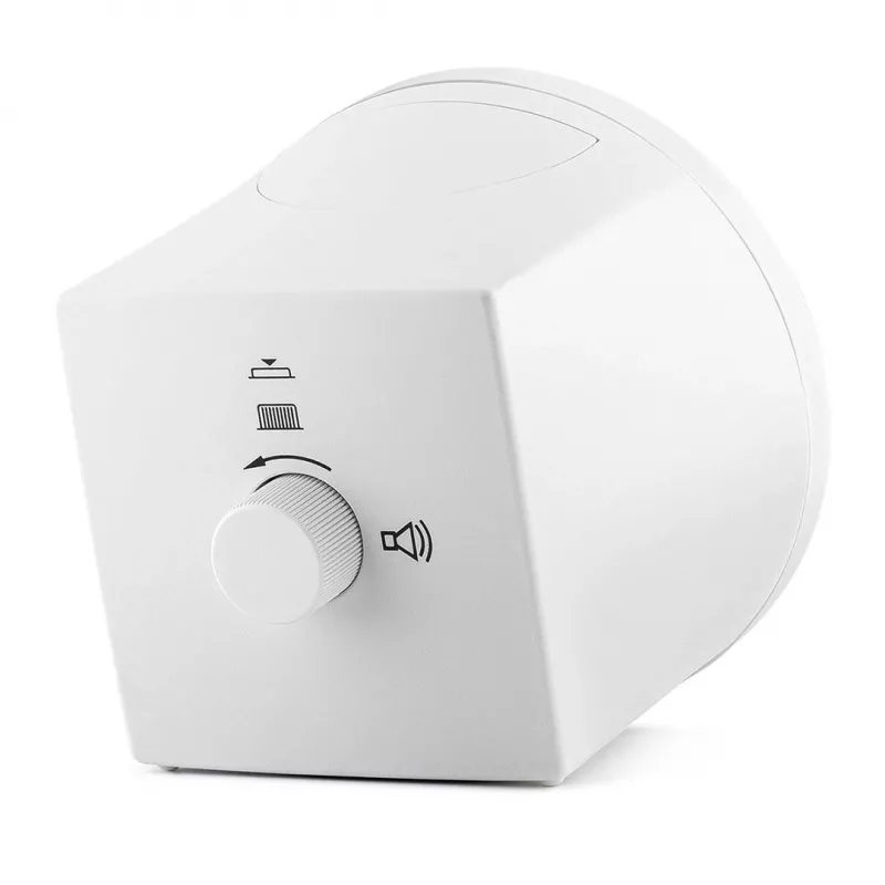 Braun BC07W-DCF kremenný budík biely
