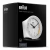 Braun BC07W-DCF kremenný budík biely