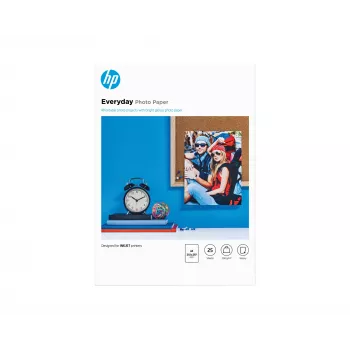 HP Everyday Photo Paper, lesklý, 200 g/m², A4 (210 x 297 mm), 25 listov