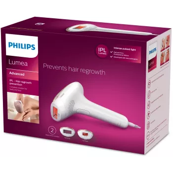 Philips Lumea Advanced SC1997/00 IPL - prístroj na odstraňovanie chĺpkov, IPL (Home Pulsed Light), zlatá, biela, 15 min, 1 min, 1 min, 1 min