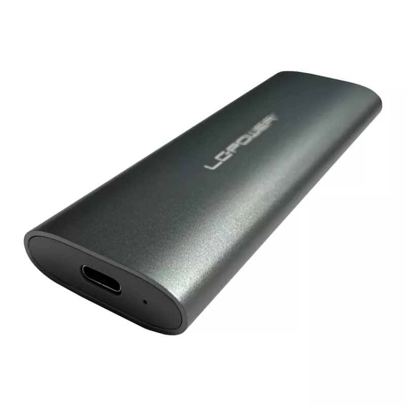 LC-POWER puzdro na M.2 SSD (NVMe & SATA), USB 3.2 Gen.2x1, antracit - Lc-m2-c-multi-2
