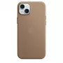 Apple FineWoven puzdro s MagSafe iPhone 15 Plus taupe