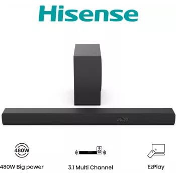 Hisense HS3100 čierny 3.1 kanály 480 W