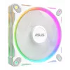 Skriňový ventilátor ASUS Prime MR120 120 mm 1600 RPM biely (balenie 3 ks, LED, 58 CFM, 23 dB)