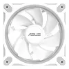 Skriňový ventilátor ASUS Prime MR120 120 mm 1600 RPM biely (balenie 3 ks, LED, 58 CFM, 23 dB)