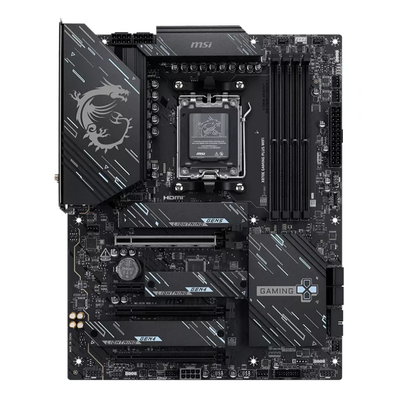 MSI X870E GAMING PLUS WIFI základná doska AMD X870E socket AM5 ATX