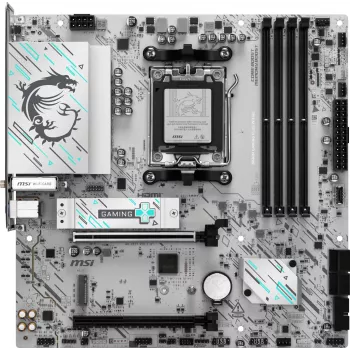 Základná doska MSI B840M GAMING PLUS WIFI6E microATX, socket AM5, DDR5 do 256 GB, Wi‑Fi 6E, 2,5GbE, M.2 x2, HDMI 2.1
