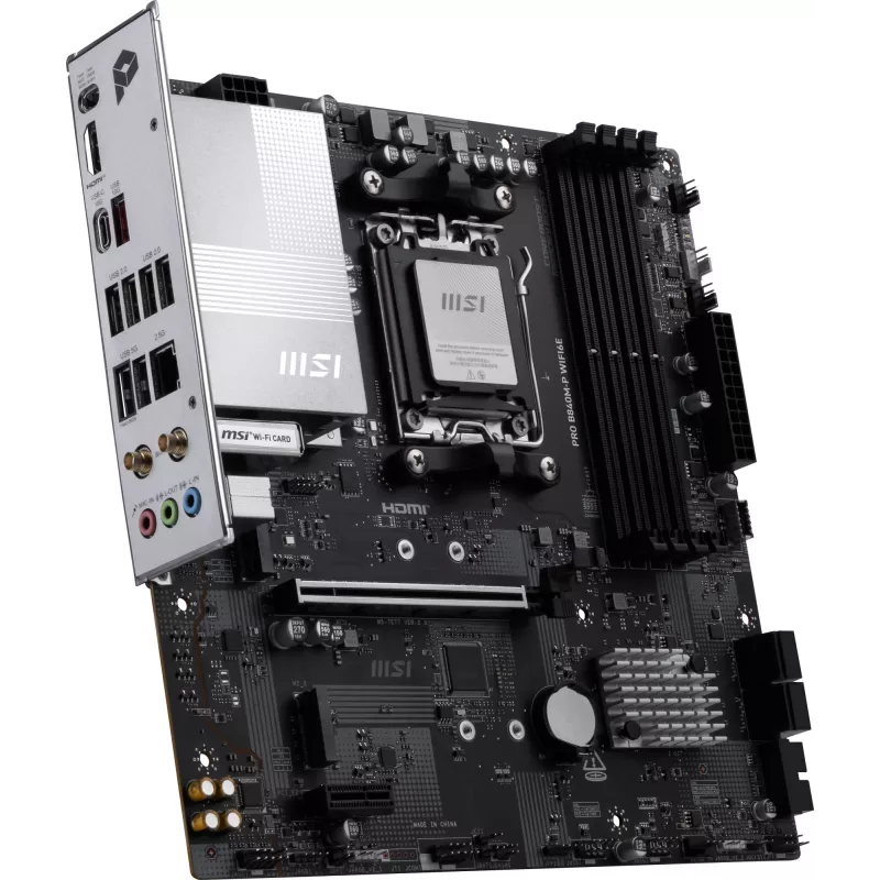 MSI PRO B840M-P WIFI6E základná doska AMD B840 socket AM5 micro ATX