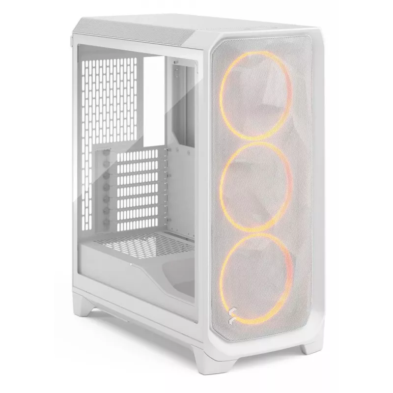 FRACTAL DESIGN Meshify 3 biela RGB Tg Clear Tint