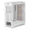 FRACTAL DESIGN Meshify 3 biela RGB Tg Clear Tint
