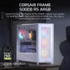 CORSAIR PC skriňa – Frame 5000D RS ARGB High-Airflow Mid-Tower – biela