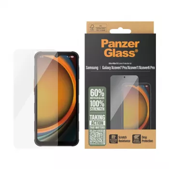 PanzerGlass ® ochranná fólia displeja Samsung Galaxy Xcover7 Pro | Xcover7 | Xcover6 Pro | Ultra-Wide Fit