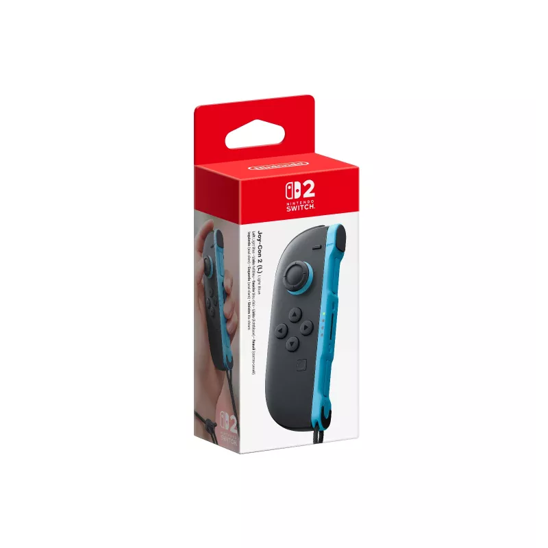 Nintendo Joy-Con™ 2 (L) svetlomodrý, joystick, Nintendo Switch 2, tlačidlo nahrávania, D-Pad, analógový/digitálny, bezdrôtový, Bluetooth