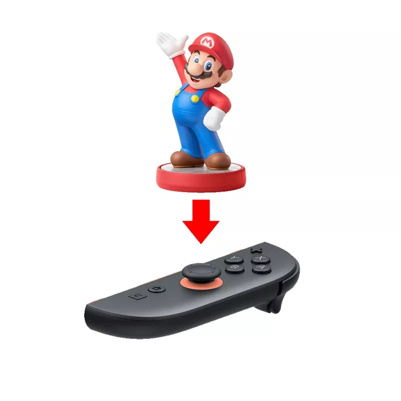 Nintendo Joy-Con 2 (R) svetločervený, joystick, Nintendo Switch 2, tlačidlo Home, analógový / digitálny, bezdrôtový, Bluetooth