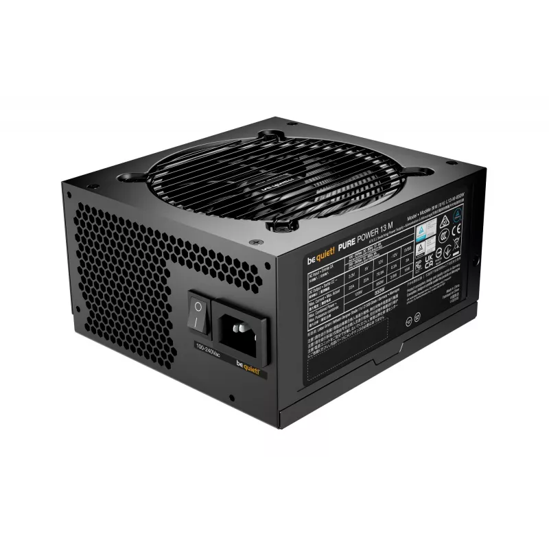 be quiet Pure Power 13 M | 850W napájací zdroj 20+4 pin ATX ATX čierny