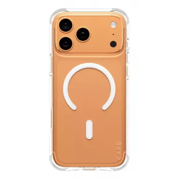 PanzerGlass CARE™ by ® Samba puzdro transparentné s bielym MagSafe iPhone 17 Pro Max