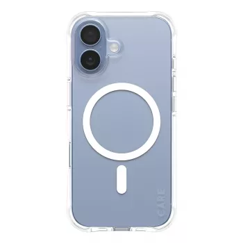 Puzdro PanzerGlass CARE by Fashionable Case Samba Transparent w. White MagSafe iPhone 17