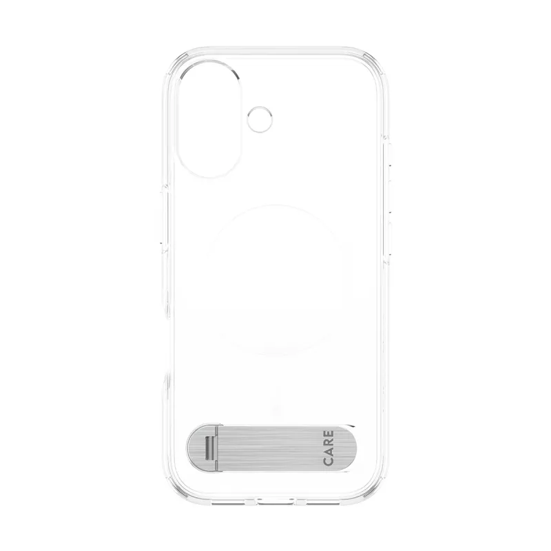 PanzerGlass CARE by Feature puzdro, transparentné, s Kickstand & MagSafe, iPhone 17