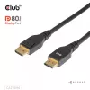 Club 3D CAC-1094 kábel DisplayPort 2.1 certifikovaný VESA DP80 8K 240 Hz, 2 m (6,56 ft), čierny