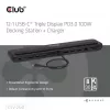 Dokovacia stanica club 3d CSV-2541 USB-C s výstupmi HDMI a DisplayPort