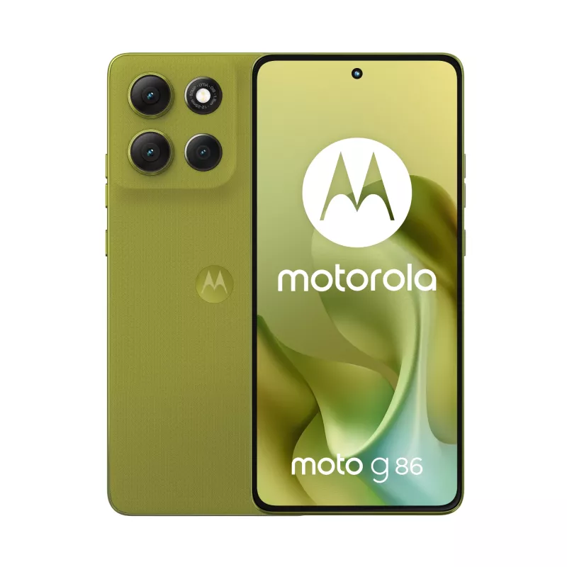 Motorola moto g86 5G 16,9 cm (6,67 inch) Dual SIM Android 15 USB Type-C 8 GB 256 GB 5200 mAh zelená