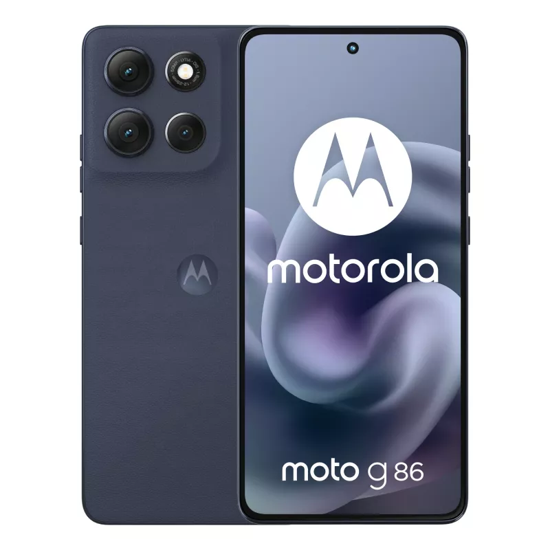 Motorola moto g86 5G 16,9 cm (6,67 inch) Dual SIM Android 15 USB Type-C 8 GB 256 GB 5200 mAh tmavomodrá