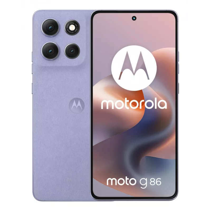Motorola moto g86 5G 16,9 cm (6,67 inch) Dual SIM Android 15 USB Type-C 8 GB 256 GB 5200 mAh fialová