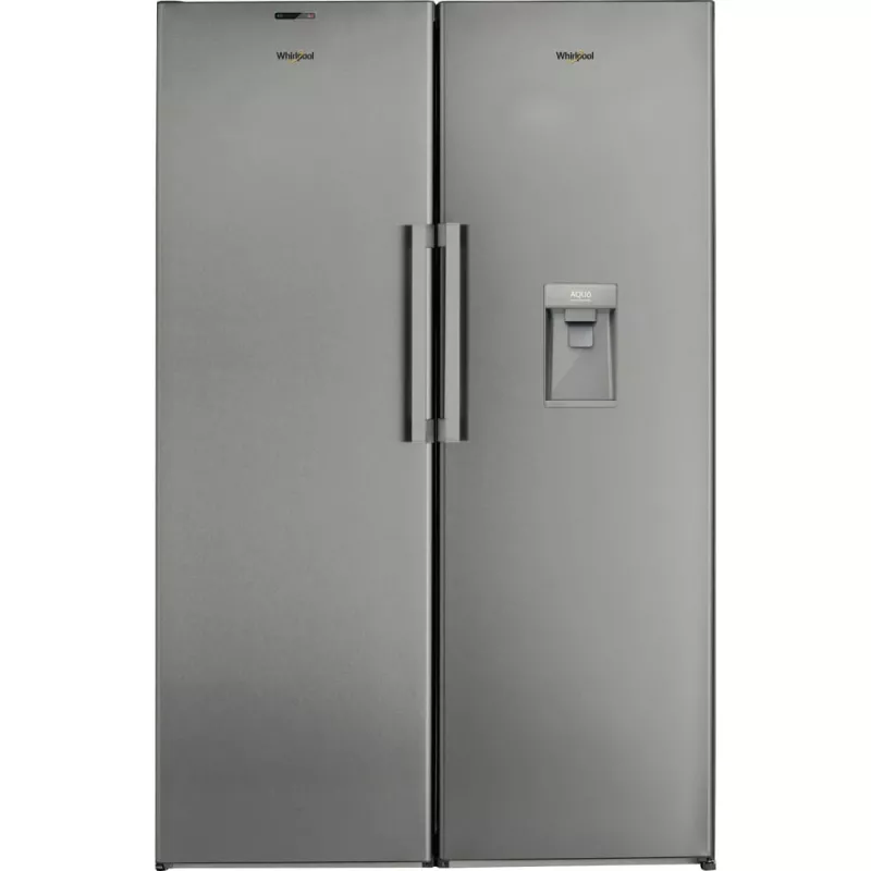 Whirlpool UW8 F2Y XBI F 2 mraznička voľne stojaca 263 L nerez
