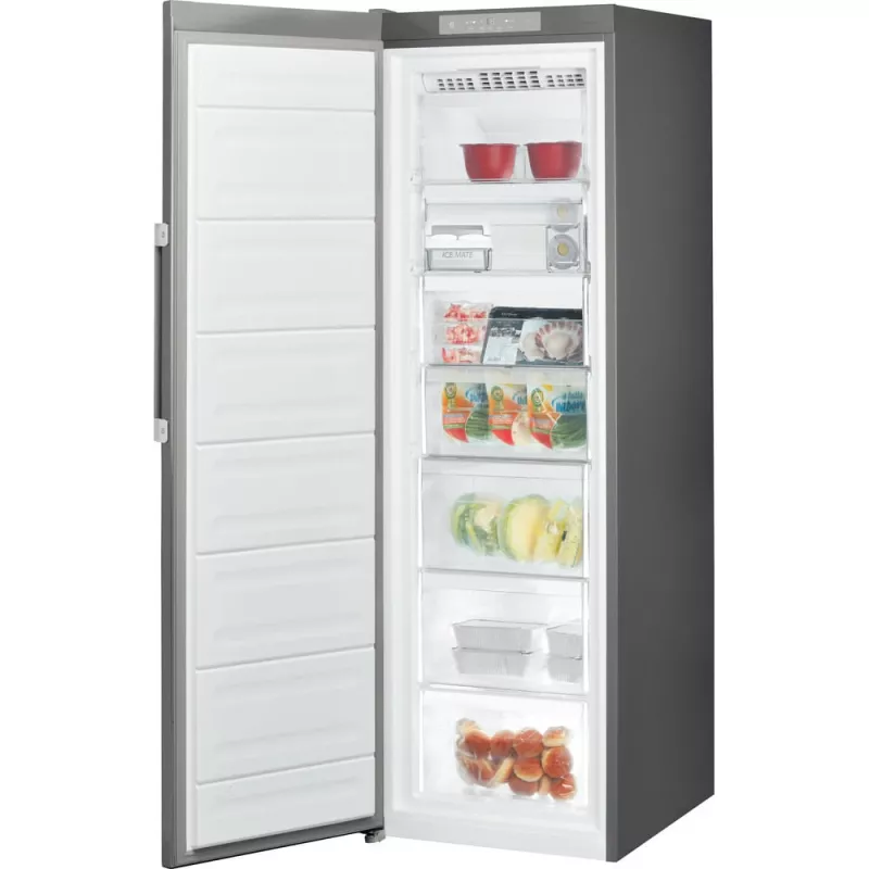 Whirlpool UW8 F2Y XBI F 2 mraznička voľne stojaca 263 L nerez
