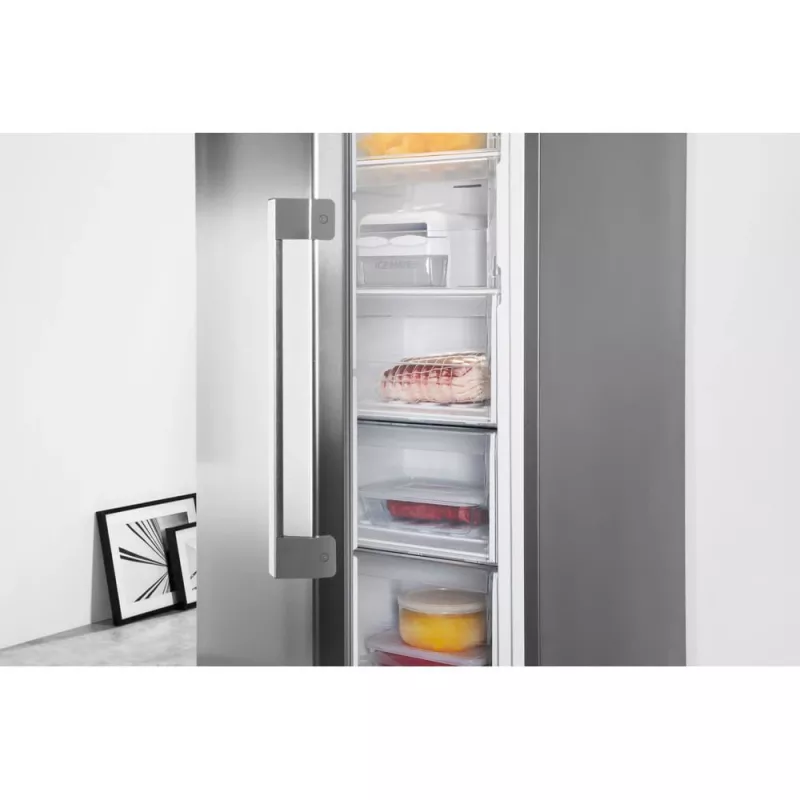 Whirlpool UW8 F2Y XBI F 2 mraznička voľne stojaca 263 L nerez