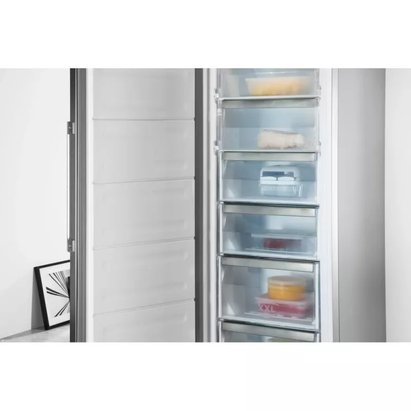 Whirlpool UW8 F2Y XBI F 2 mraznička voľne stojaca 263 L nerez