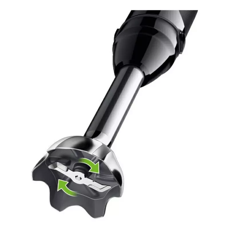 Braun MultiQuick 5 Pro MQ55755M ručný mixér 1000 W, 25+1 rýchlostí, kovová stopka, odmerka, šľahač, čierny