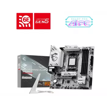 MSI B850M GAMING PLUS WIFI6E základná doska AMD B850 Socket AM5 micro ATX