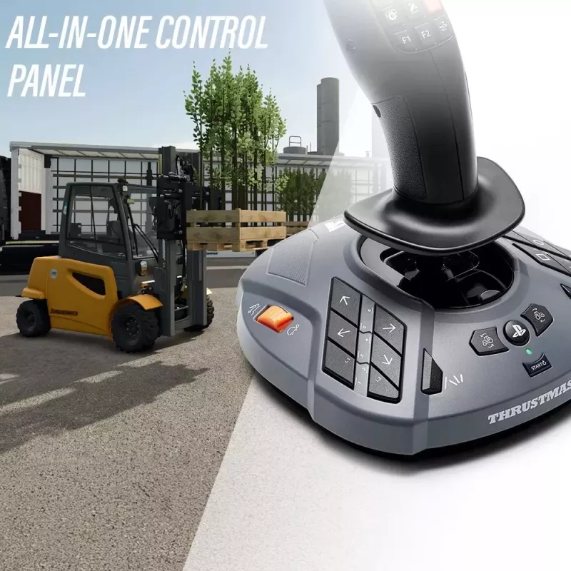 Thrustmaster SimTask FarmStick čierny flightstick analógový / digitálny PC, PlayStation 5