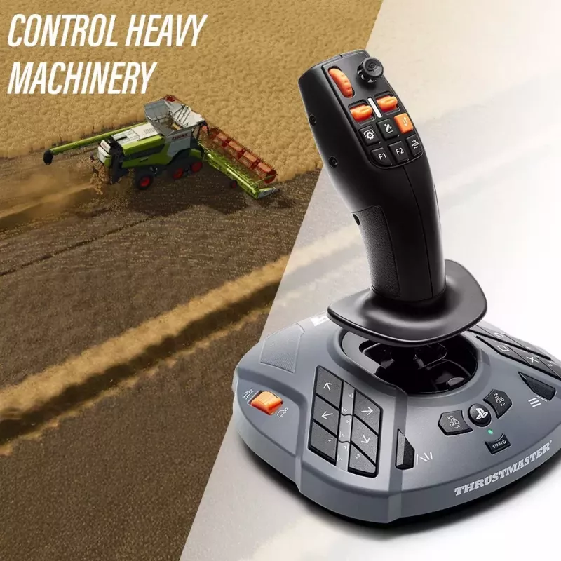 Thrustmaster SimTask FarmStick čierny flightstick analógový / digitálny PC, PlayStation 5