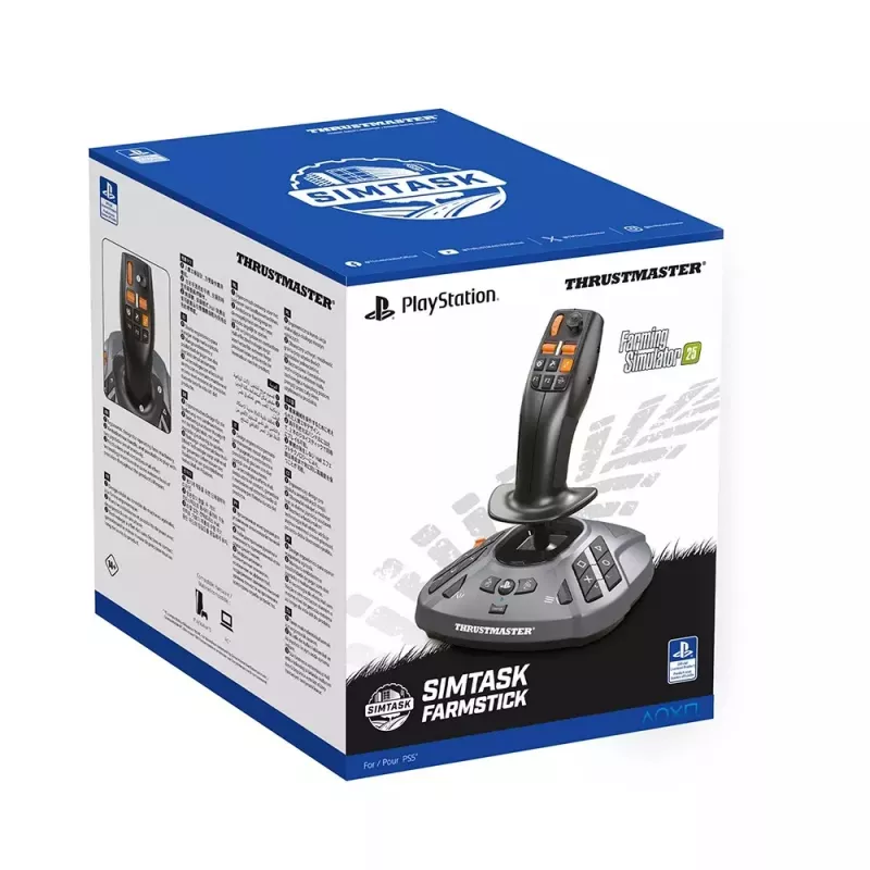 Thrustmaster SimTask FarmStick čierny flightstick analógový / digitálny PC, PlayStation 5